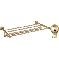 Полка для полотенец Cezares Aphrodite APHRODITE-TD08-03/24 золотой