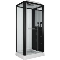 Душевая кабина 100x80x225 см Grossman GR222 прозрачное