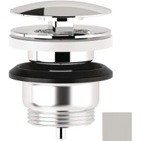 Выпуск для раковины Kludi Rotexa 10471O2-00 универсальный, светло-серый матовый