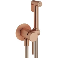 Гигиенический душ Plumberia Selection IXO XO2000RS со смесителем, медь матовая