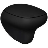 Унитаз подвесной Ambassador Diamond 123T20201R безободковый, черный матовый