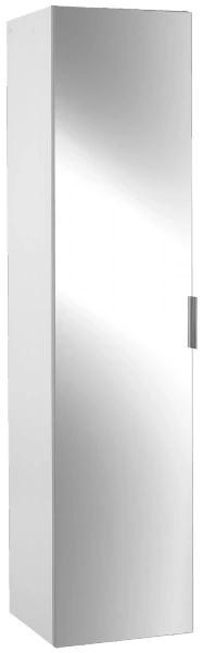 Пенал белый с реверсивной зеркальной дверцей Jacob Delafon Odeon Up EB873-N18 - фото 1