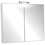 Изображение товара зеркальный шкаф с подсветкой 80x65 см jacob delafon presquile eb928-j5