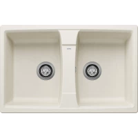 Кухонная мойка Blanco Lexa 8 InFino 527098 78x50 см, мягкий белый
