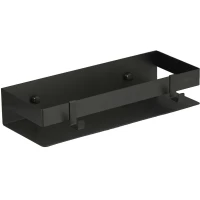 Полка для ванной Lemark Shelf Line 9772050 30 см, черный матовый