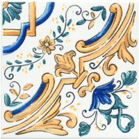 Вставка Kerama Marazzi Капри майолика 9,8x9,8 STG/A484/1146H 