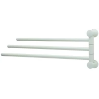 Полотенцедержатель WasserKRAFT K-1033W 40,5 см, поворотный, тройной, белый