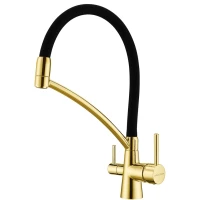 Смеситель для кухни с подключением к фильтру Paulmark Siegen SI213111-G