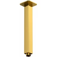 Кронштейн для верхнего душа Whitecross X X1321GL 240 мм, потолочный, золотой