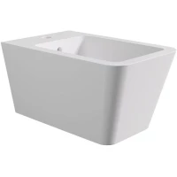 Биде подвесное Alice Hide Square 31220109SET белый матовый