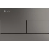 Кнопка смыва Knotlor Vitality BIS103GM для инсталляции, вороненая сталь