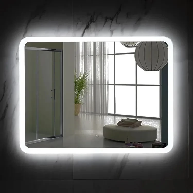 Зеркало Cerutti Spa Мадера CT9595 80x60 см, с LED-подсветкой, сенсорным выключателем, диммером
