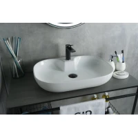 Раковина-чаша GID N9446b 61x42 см, накладная, белый