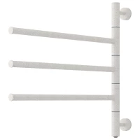 Полотенцесушитель электрический 542x585 античное белое золото Сунержа Триада 10-0822-0540