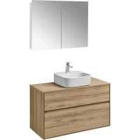 Комплект мебели дуб эльвезия 99 см Акватон Либерти 1A279601LYC70 + 1A281103LYC70 + 1WH501709 + 1A267302LH010