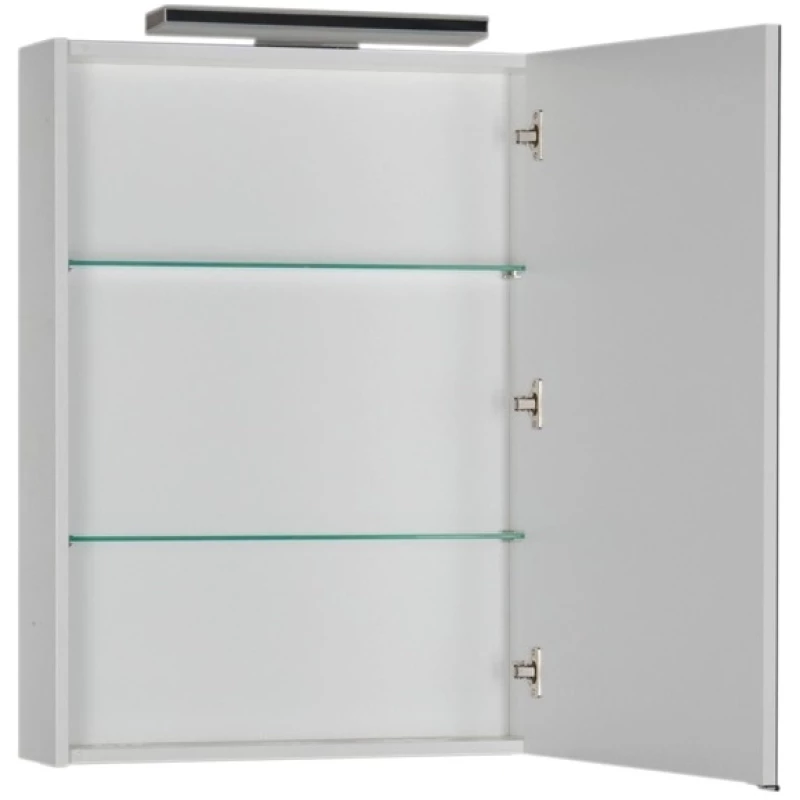 Зеркальный шкаф 63,2x85 см белый Aquanet Франка 00183043