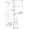 Душевой гарнитур Hansgrohe Raindance Select E 120 3jet EcoSmart 26623400 Душевой гарнитур Hansgrohe Raindance Select E 120 3jet EcoSmart 26623400 - 2