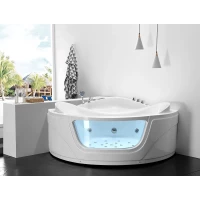 Акриловая гидромассажная ванна 165x165 см Gemy G9247 K