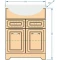 Тумба карпатская ель 61,5 см Stella Polar Кармела SP-00000178 Тумба карпатская ель 61,5 см Stella Polar Кармела SP-00000178 - 3