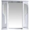 Зеркальный шкаф 92x96,5 см белый глянец Atoll Барселона - 3