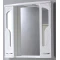 Зеркальный шкаф 92x96,5 см белый глянец Atoll Барселона - 1