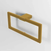 Полотенцедержатель кольцо Colombo Design MiniQ B5031.OM золотой матовый