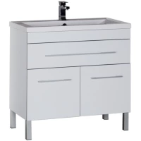 Тумба белый 89,2 см Aquanet Верона 00182708