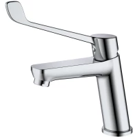 Смеситель для раковины Splenka S08.10 медицинский, локтевой, хром