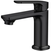 Смеситель для раковины Splenka S30.10.06 черный матовый