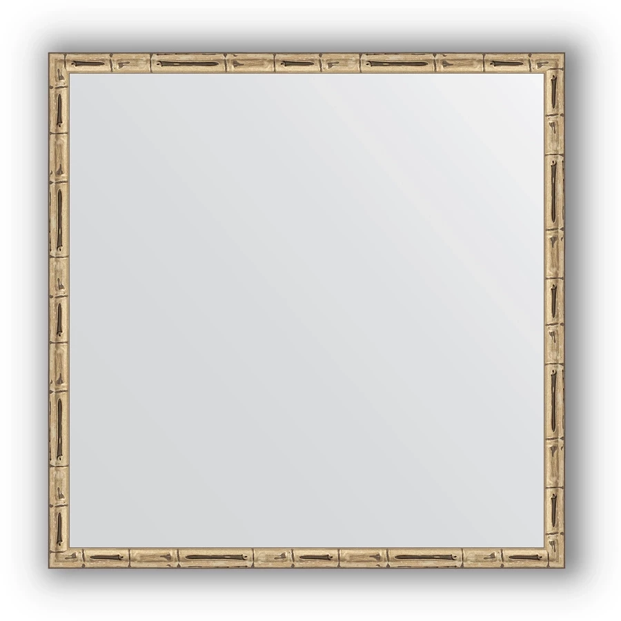 Зеркало 57х57 см серебряный бамбук Evoform Definite BY 0608 - фото 1