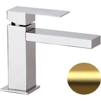 Смеситель для раковины без донного клапана Remer Q-Design QD11BG