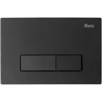 Кнопка смыва Rea H REA-E0111 для инсталляции, черный матовый