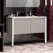 Комплект мебели серый/белый 121 см Opadiris Рубинно - 3