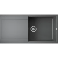 Кухонная мойка Omoikiri Tetogranit Sakaime 100-PL 4993891 100x50 см, платина