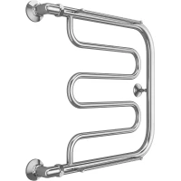 Полотенцесушитель водяной Terminus Фокстрот 4620768881282 532x500, хром