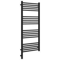 Полотенцесушитель электрический 1200x500 черный матовый МЭМ левый Сунержа Модус 3.0 31-5700-1250
