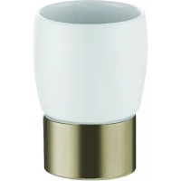 Стакан для зубных щеток Azario Elvia AZ-126-A настольный, бронза