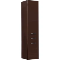 Пенал Акватон Америна 1A135203AM430 подвесной L/R, с бельевой корзиной, темно-коричневый