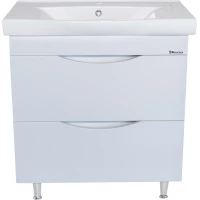 Тумба белый глянец 76 см Bellezza Санриса 4630113660011