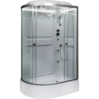 Душевая кабина 120x80x215 см Deto L520RLED+GM прозрачное