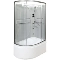 Душевая кабина 120x80x200 см Deto L620RNLED+GM прозрачное