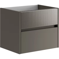 Тумба под раковину Onsen Niwa Charcoal Grey 71-BP-060-M23-V23 59,5 см, подвесная, угольно-серый матовый