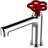 Смеситель для раковины без донного клапана BelBagno Roso ROS-LVM-CRM