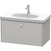 Тумба бетонно-серый матовый 82 см Duravit Brioso BR404600707