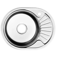 Кухонная мойка полированная сталь IDDIS Suno SUN60PLi77