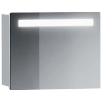 Зеркальный шкаф 58,3x46,6 см белый глянец Belux Марсель ВШ 60 4810924221315