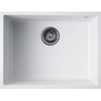 Кухонная мойка Omoikiri Tetogranit Tedori 54-U-WH 4993991 55x42 см, белый