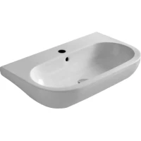 Раковина 75x45 см с одним отверстием под смеситель Azzurra Nuvola NUV200/75bi*1