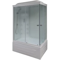Душевая кабина 100x80x217 см Royal Bath RB8100BP3-WC-L матовое