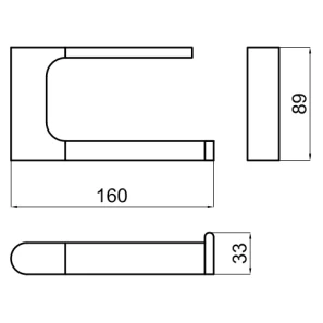Изображение товара держатель туалетной бумаги noken forma n643000010